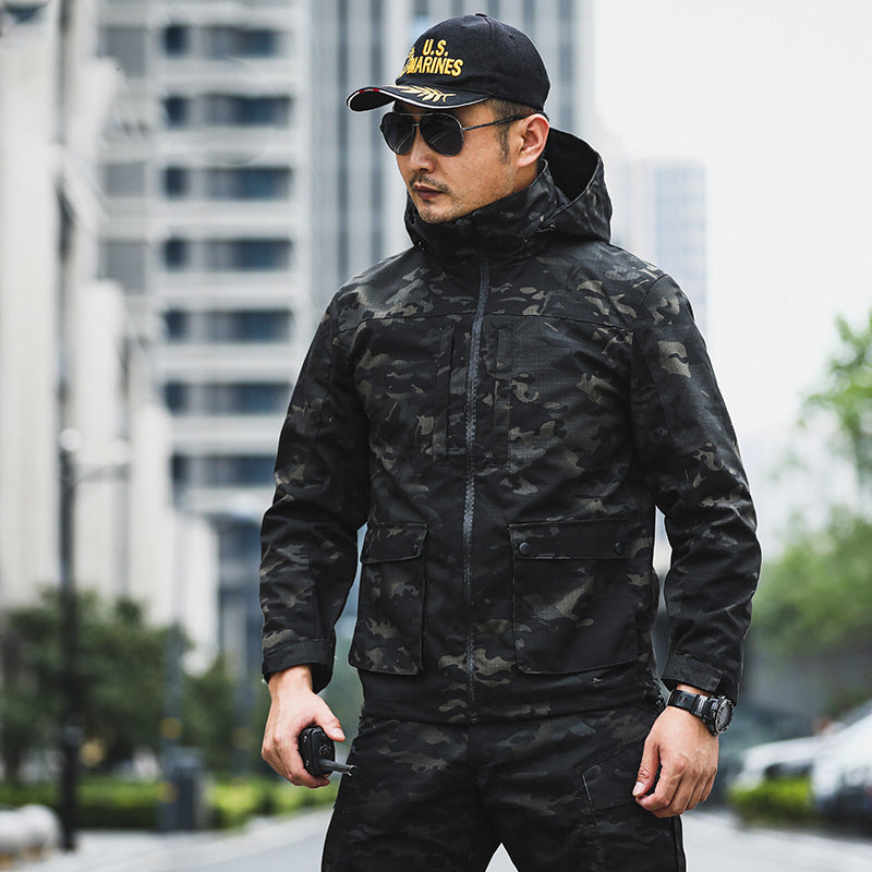 Discover the Ultimate Men Outdoor Camouflage Fashion Jacket